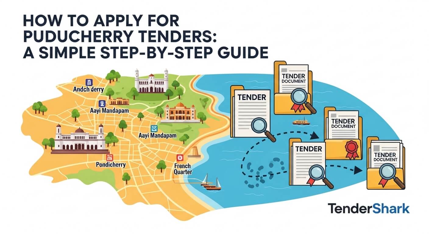 How to Apply for Puducherry(Pudu) Tenders: A Simple Step-by-Step Guide - TenderShark