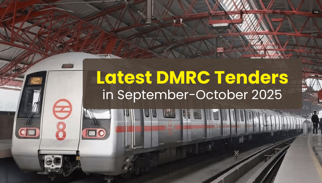 Latest DMRC Tenders in September-October 2025  - TenderShark
