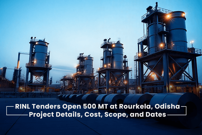 RINL Tenders Open 500 MT at Rourkela, Odisha: Project Details, Cost, Scope, and Dates - TenderShark