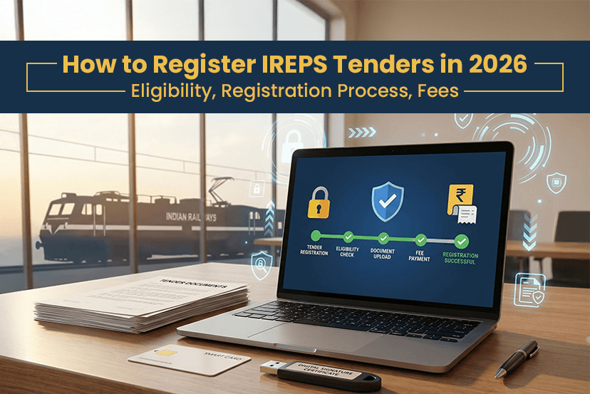 How to Register IREPS Tenders in 2026: Eligibility, Registration Process, Fees - TenderShark