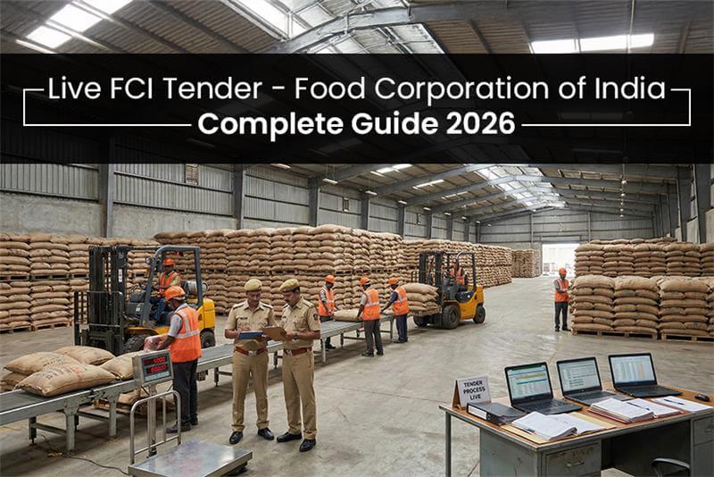 Live FCI Tender: Food Corporation of India: Complete Guide 2026&nbsp; - TenderShark
