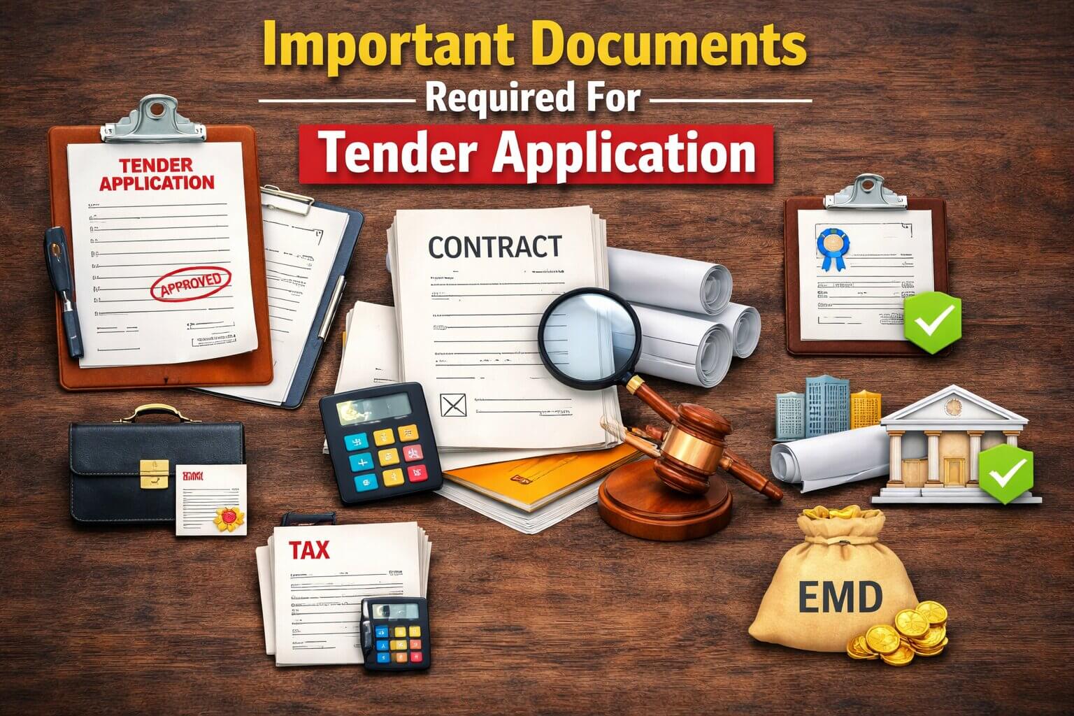Important Documents Required For Government Tender Application- Complete Guide - TenderShark
