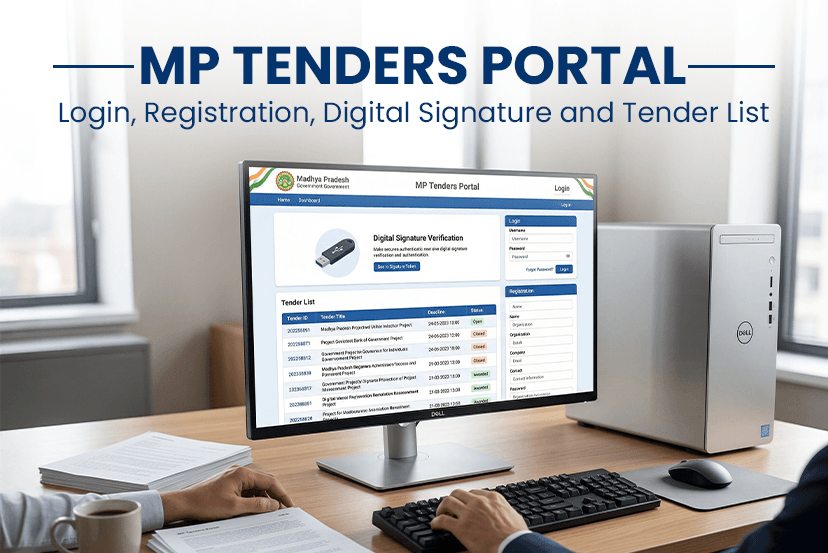 MP Tenders Portal: Login, Registration, Digital Signature and Tender List - TenderShark