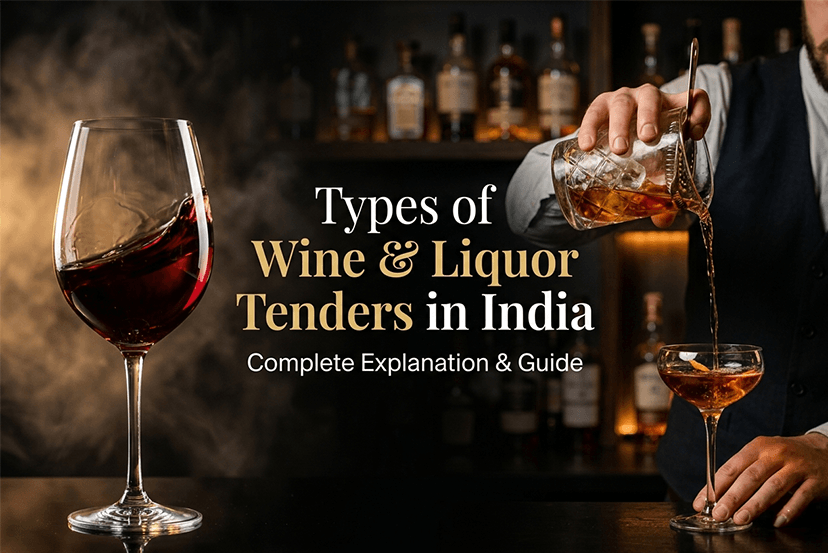 Types of Wine and Liquor Tenders in India: Complete Explanation - TenderShark