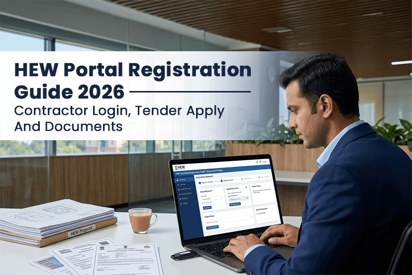 HEW Portal Registration Guide 2026: Contractor Login, Tender Apply and Documents - TenderShark
