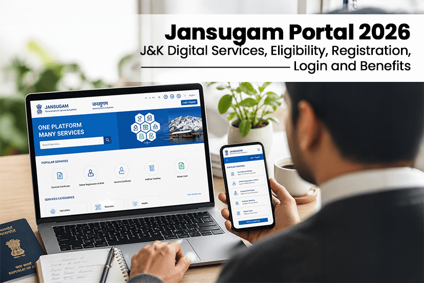 Jansugam Portal 2026: JK Digital Services, Eligibility, Registration, Login and Benefits - TenderShark
