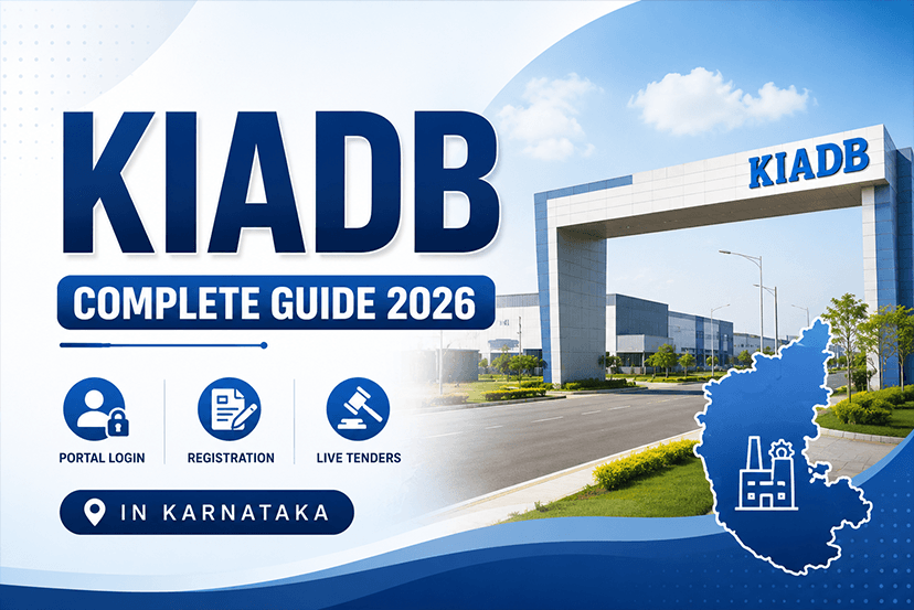 KIADB Complete Guide 2026: Portal Login, Registration and Tenders in Karnataka - TenderShark