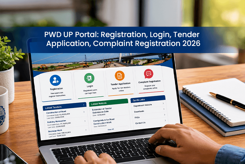 PWD UP Portal: Registration, Login, Tender Application, Complaint Registration 2026 - TenderShark