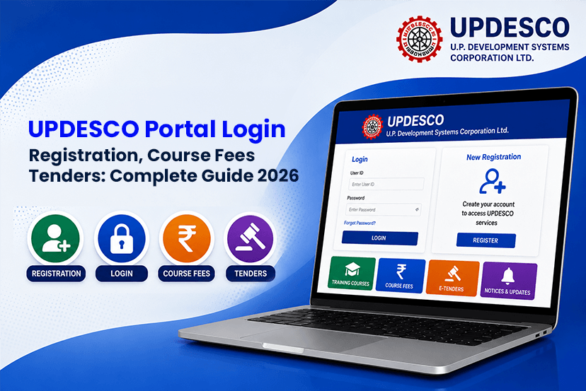 UPDESCO Portal Login, Registration, Course Fees, Tenders: Complete Guide 2026 - TenderShark