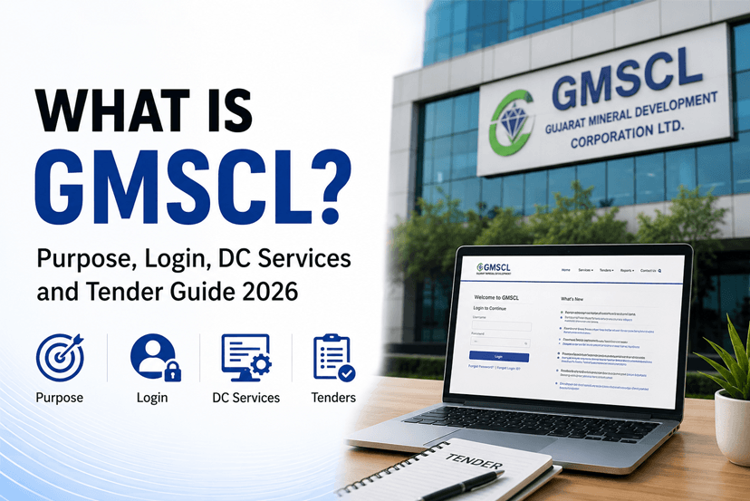 What is GMSCL? Purpose, Login, DC Services and Tender Guide 2026 - TenderShark