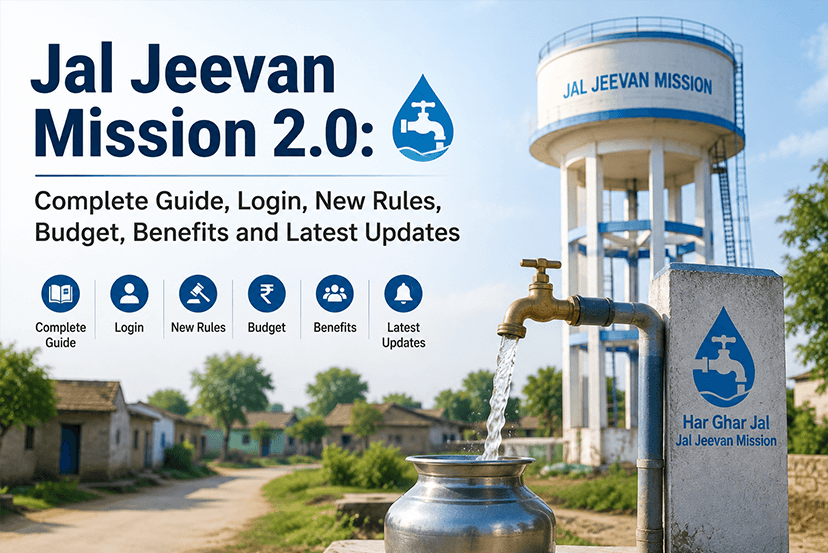 Jal Jeevan Mission 2.0: Complete Guide, Login, New Rules, Budget, Benefits and Latest Updates