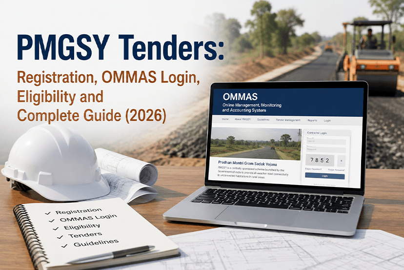 PMGSY Tenders: Registration, OMMAS Login, Eligibility and Complete Guide (2026) - TenderShark