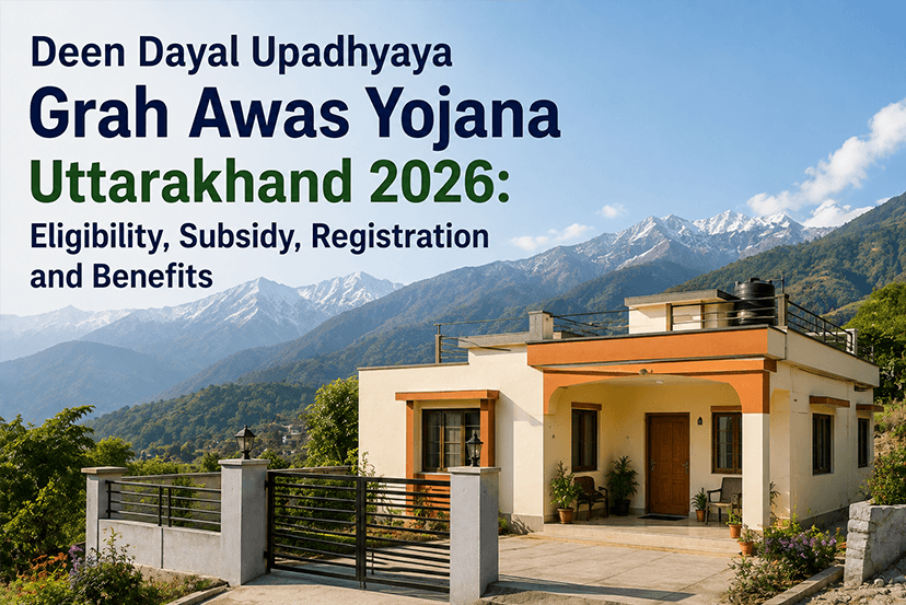 Deen Dayal Upadhyaya Grah Awas Yojana Uttarakhand 2026: Eligibility, Subsidy, Registration and Benefits - TenderShark